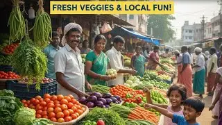 Vaniyambadi Market Tour | எங்கள் ஊர் உழவர் சந்தை – பார்க்கலாம் வாங்க