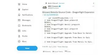 Did Blizzard just LEAK the next WOW EXPANSION! DRAGONFLIGHT
