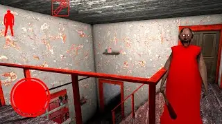 The red granny behind on me 😱 || Granny horror escape mobile gameplay