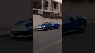 Ferrari 296 GTB 💙 #deltarentalsdubai #luxury #luxurydrivedubai #dubailuxurycars #dubaisupercars