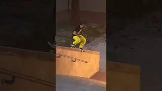 Bs Halfcab to Bs Smith at the Schoolyard High Ledge in Session (Skate Sim) 🤯 #shorts