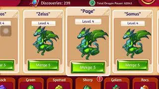 Merge Dragons | Camp: Create Nest of Sentinel Dragon Eggs (from Sharp Eggs) | 03.12.2020