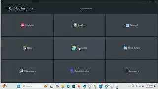Java Standalone Application for Student Management System