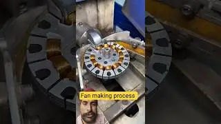 Ceiling fan making #machine #automobile #fan #manufacturing #factory #machinery #amazing #shorts #uk