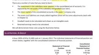 CIMA F1 - Introduction to Group Accounts