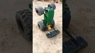 John Deere Tractor aaj stunt kate uth rivers main gira 😲💪🔥