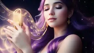 ✨ 3 Minute Deep Relaxation Music | Cosmic Harp Meditation for Instant Calm & Stress Relief
