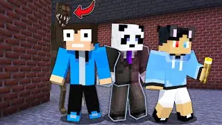 We Explore The Haunted School in Minecraft