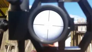Sniper Walther LGV  4.5mm delta scope