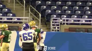 Harper Creek 2025 RB/MLB/OLB Matthew Wensauer full game highlights vs. Lumen Christi