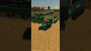 wheat Harvesting in Farming Simulator 25 PC Game #gpfsgamer