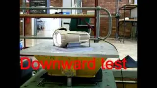 Mil-STD-810 Shock test performed on the Megaray