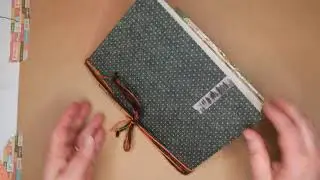How I assemble a Flow style junk journal