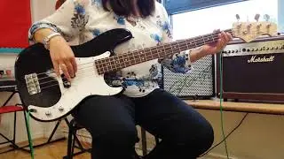 Heroes - Grade 4 Bass Guitar video - Larkhall Academy