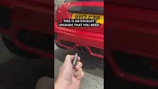 THE BEST EXHAUST UPGRADE THAT YOU NEED ON YOUR CAR! #shorts #exhaustvalve #customexhaust