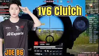 JDE 86 1v6 in PEL Scrims 🔥