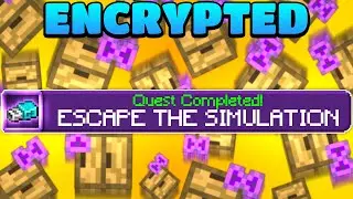 Minecraft Encrypted | COMPLETING THE MODPACK! EP24 [Modded 1.18.2 Questing Skyblock]