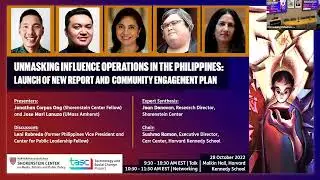 Unmasking Influence Operations in the Philippines