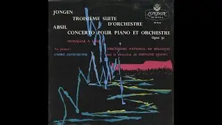 Joseph Jongen:  Suite No. 3 for Orchestra (1930)