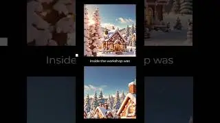 santa's workshop and the magic  #animatedkidsstory #animation #stories #children