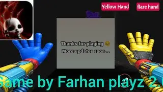 Poppy playtime chapter 5 gameplay walkthrough| Arif Qureshi Gaming Game by FARHAN PLAYZ 2.0