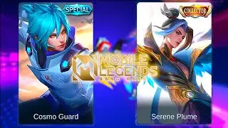 Ling | Serene Plume Skin VS Cosmo Guard Skin | Mobile Legends: Bang Bang