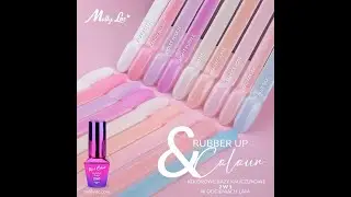 Basi RUBBER 2in1 UP&COLOUR MollyLac Allepaznokcie
