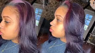 PURPLE HAIR ANYONE? BLEACH & COLOR