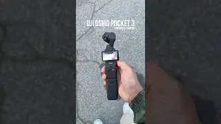 Best Vlogging Camera? DJI Osmo Pocket 3 - Built-In Gimbal, & Tracking #DJIPocket3 #OsmoPocket3