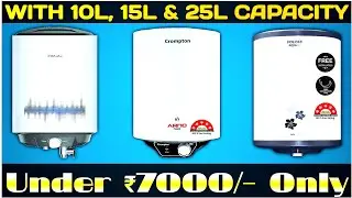 Top 3 ​Best Geyser for Home 2025🚿 10L, 15L & 25L Storage Geysers in India🔥