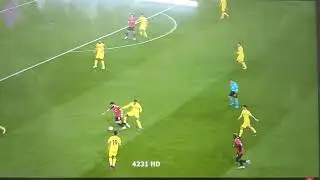 Bruno Fernandes dives twice against Villareal | Europa league final