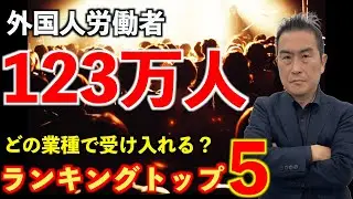 【外国人労働者123万人受入れ！】その内容について詳しく説明しています。
