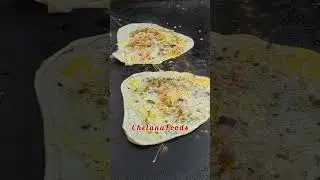₹30 Egg Veechu Parotta🤤 Indian Street Food | Tamilnadu Special Muttai Parotta #shorts