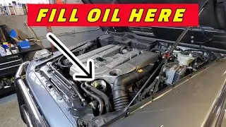 HOW TO CHANGE YOUR OIL ON A MERCEDES-BENZ G55 (W463 CHASSIS)