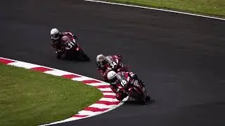 JGP3クラスのシケインをスローで  2025 全日本ロードレース選手権  Round.2 in SUGO 公開テストスポーツランド菅生