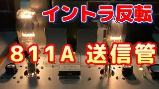 送信管 ８１１Ａ イントラ反転 シングル真空管アンプ 設計と製作