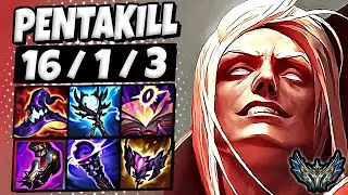 Vladimir vs Talon MID [ PentaKill ] Korea Challenger Patch 26.2 ✅
