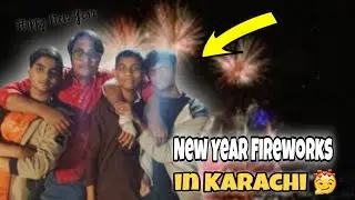 New year 2026 Fireworks in Karachi😨Start New Journey with Bang🔥...