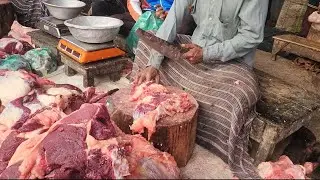 Awsome Giant👌❤️ Cow Leg Meat Cutting #butcherscut #meatrut  #meatcuts #beef #mutton #meatmarket 