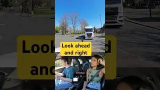 New learner driver #driving #car #london #roundabout #clutch #gear #fyp #teacher #howto #learn