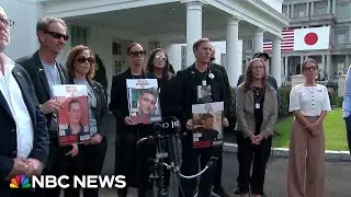 'We need results': Families of hostages in Gaza speak after White House meeting