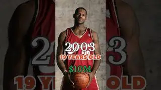LeBron James Networth Over the years.🤑⛹️&zwj;♂️🏀#lebronjames #slowed