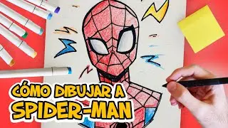 Cómo dibujar y pintar a Spider-Man | Arte y Dibujo para Niños