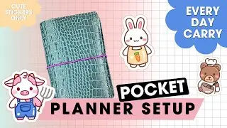 Setting Up My Pocket Planner for Q2 ✨ EDC Setup + Decorating