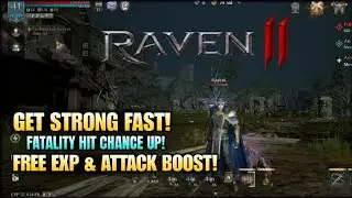RAVEN 2 How to Boost Speed - Atack & EXP | Free Guide! ⚡🔥 F2P / P2W