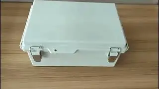 High quality Hinged plastic enclosure with Stainless Steel Buckle