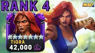 RANK 4 TIGRA GAMEPLAY AND SHOWCASE | THE CLAWED QUEEN RETURNS