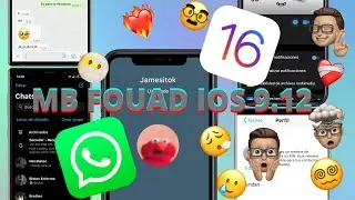 ✅WHATSAPP FOUAD iOS 9.12 EN ANDROID CON NUEVOS EMOJIS iOS 16 AUDIOS X2 ESTILO IPHONE 13 MB MODS