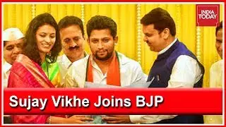 Congress Neta's Son, Sujay Vikhe Speaks To India Today On Joining BJP