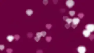 4K Falling Hearts Explosion Blurred Vision Pink White Copyright Free Stock Footage Free Download
